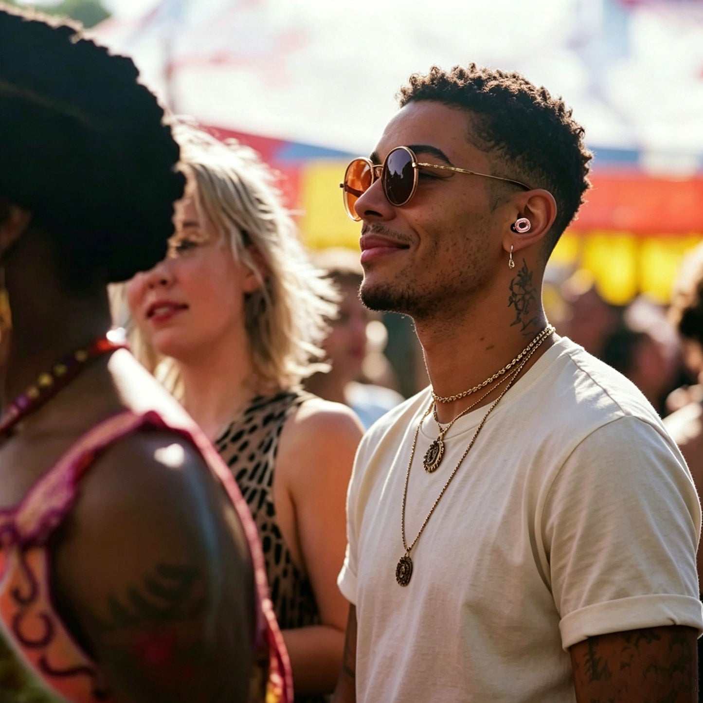 Qzear LiveTune High-Fidelity Earplugs for Concerts & Festivals