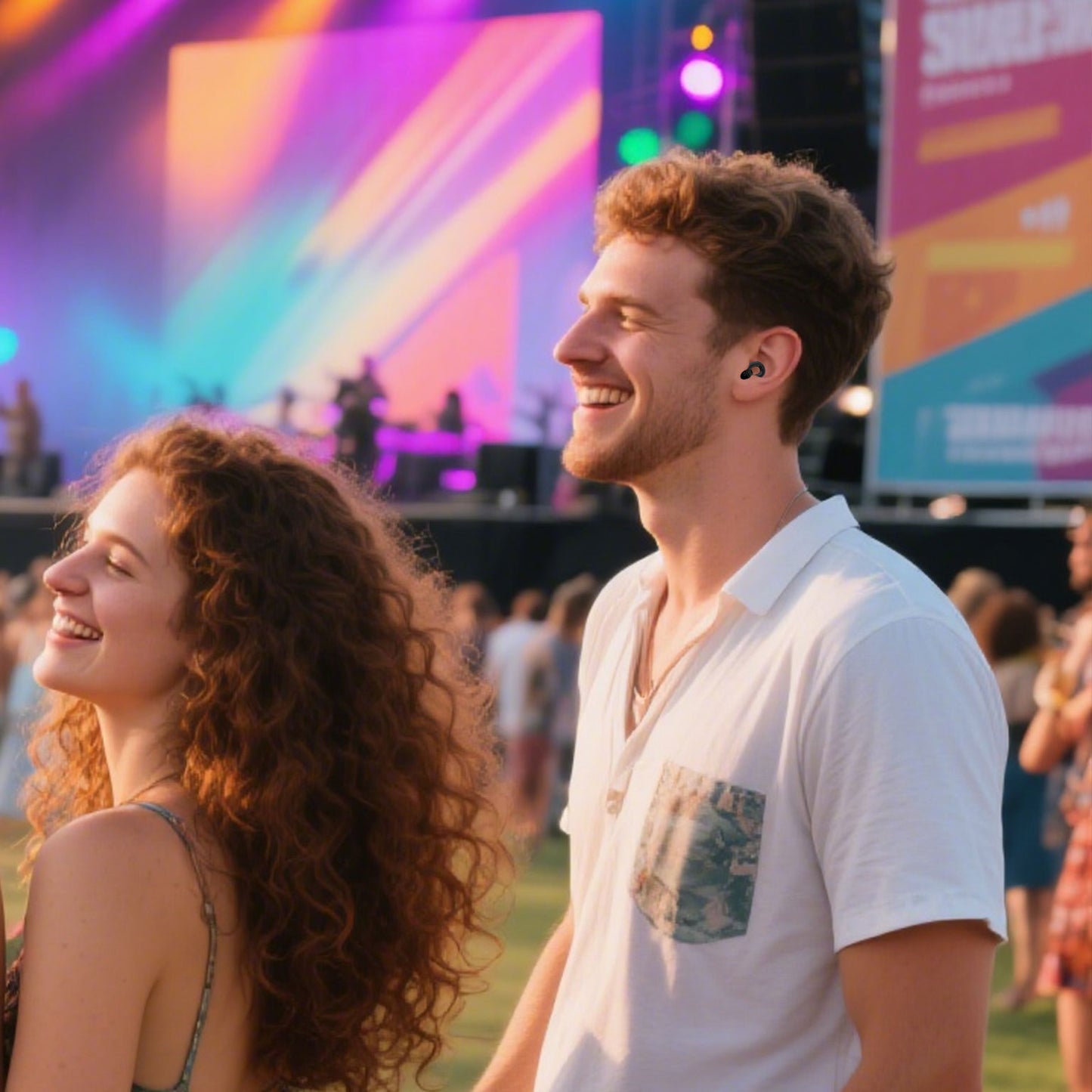 Qzear LiveTune High-Fidelity Earplugs for Concerts & Festivals