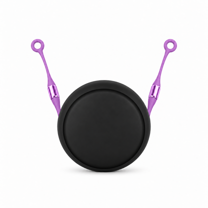 Magnetic Earplug Strap & Silicone Carrying Case Set